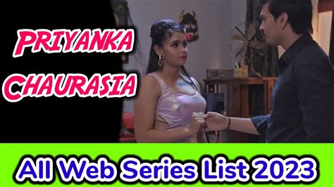 Priyanka chaurasia web series list - Watch on. The digital rights of the Priyanka Chaurasia,Deepak Dutt Sharma,Annu Mourya starrer Buddha Pyaar Hunters Web Series is owned by Hunters OTT and the movie would release digitally on Hunters OTT for its users . The movie would release digitally on streaming platform after 12th July 2023. The official date of release would be updates ...